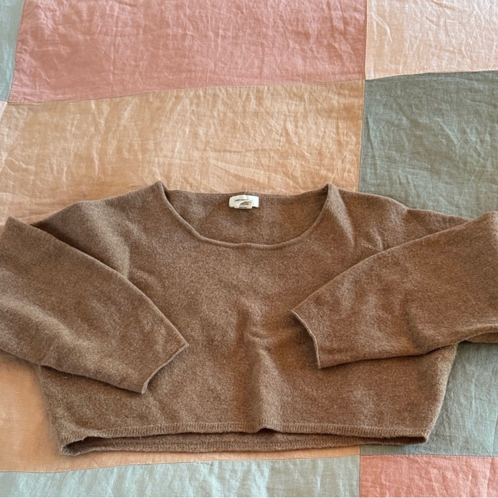 James street co merino wool Crew Neck Sweater